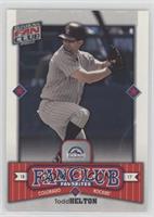 Fan Club Favorites - Todd Helton