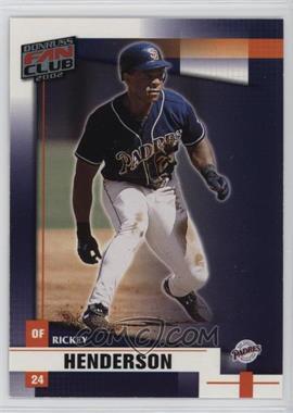 2002 Donruss Fan Club - [Base] #68 - Rickey Henderson