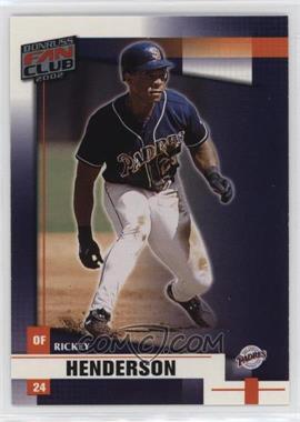 2002 Donruss Fan Club - [Base] #68 - Rickey Henderson