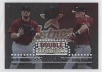 Jeff Bagwell, Craig Biggio [EX to NM]