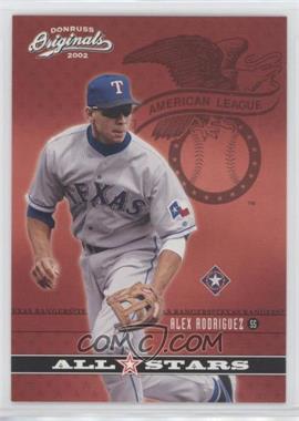 2002 Donruss Originals - All Stars #AS-19 - Alex Rodriguez