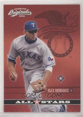 2002 Donruss Originals - All Stars #AS-19 - Alex Rodriguez