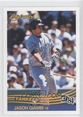 2002 Donruss Originals - [Base] - Aqueous #166 - Jason Giambi