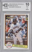 Barry Bonds [BCCG 10 Mint or Better]