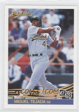 2002 Donruss Originals - [Base] - Sample Silver #138 - Miguel Tejada