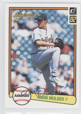 2002 Donruss Originals - [Base] #104 - Mark Mulder