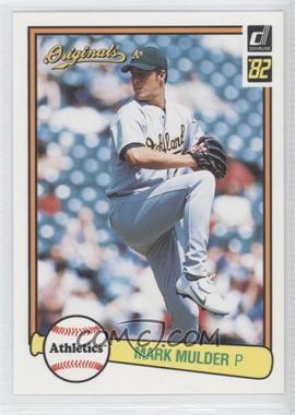 2002 Donruss Originals - [Base] #104 - Mark Mulder