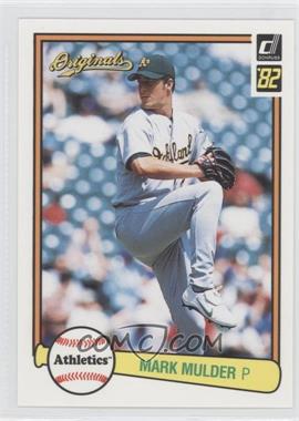 2002 Donruss Originals - [Base] #104 - Mark Mulder