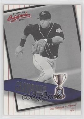 2002 Donruss Originals - Champions #C-16 - Alex Rodriguez /800