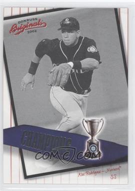 2002 Donruss Originals - Champions #C-16 - Alex Rodriguez /800