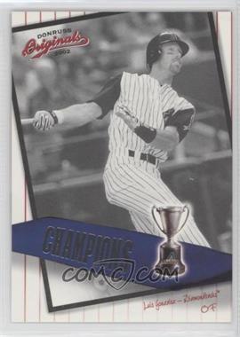 2002 Donruss Originals - Champions #C-18 - Luis Gonzalez /800