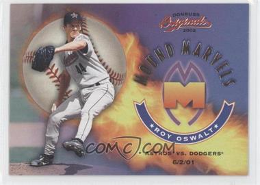 2002 Donruss Originals - Mound Marvels #MM-15 - Roy Oswalt