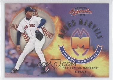 2002 Donruss Originals - Mound Marvels #MM-3 - Pedro Martinez