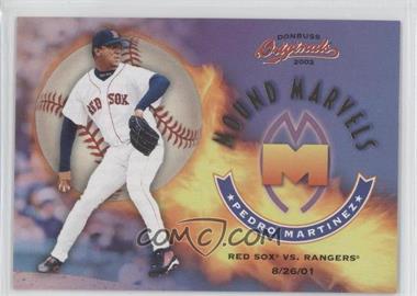 2002 Donruss Originals - Mound Marvels #MM-3 - Pedro Martinez