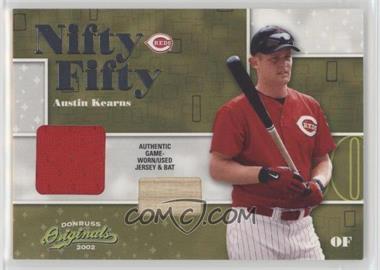 2002 Donruss Originals - Nifty Fifty - Combos #NF-14 - Austin Kearns /50