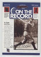 Ty Cobb [Noted] #/800