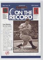 Lou Gehrig #/800