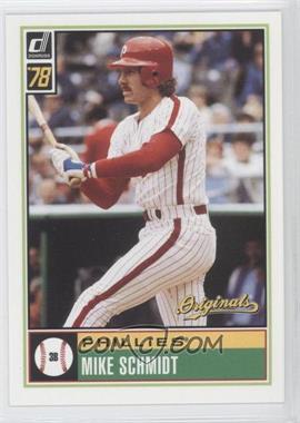 2002 Donruss Originals - What If? 1978 #17 - Mike Schmidt