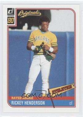 2002 Donruss Originals - What If? 1980 #1 - Rickey Henderson