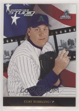 2002 Donruss Studio - [Base] - National Convention Embossing #191 - Curt Schilling /5 [Noted]
