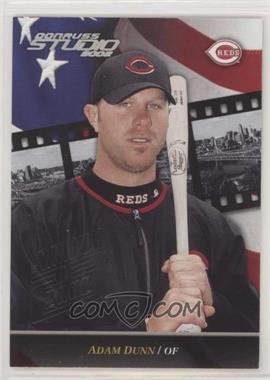 2002 Donruss Studio - [Base] - National Convention Embossing #200 - Adam Dunn /5 [Noted]