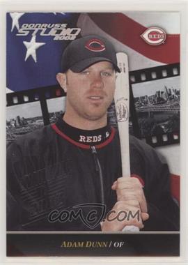 2002 Donruss Studio - [Base] - National Convention Embossing #200 - Adam Dunn /5 [Noted]