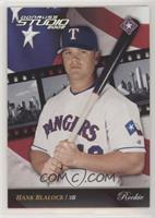 Hank Blalock [Noted] #/5