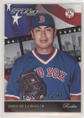 2002 Donruss Studio - [Base] - National Convention Embossing #214 - Jorge De La Rosa /5 [Noted]