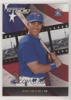 2002 Donruss Studio - [Base] - National Convention Embossing #27 - Jose Cruz Jr. /5 [Noted]