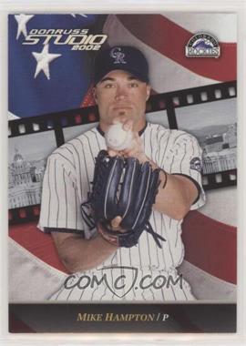 2002 Donruss Studio - [Base] - National Convention Embossing #33 - Mike Hampton /5 [Noted]