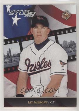 2002 Donruss Studio - [Base] - National Convention Embossing #79 - Jay Gibbons /5 [Noted]