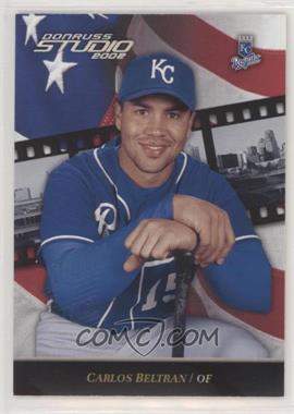 2002 Donruss Studio - [Base] - National Convention Embossing #83 - Carlos Beltran /5 [Noted]