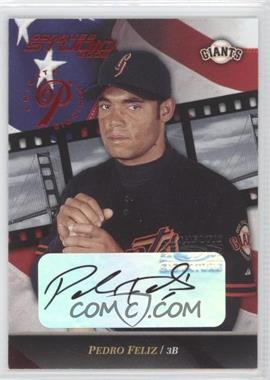 2002 Donruss Studio - [Base] - Private Signings #128 - Pedro Feliz /250