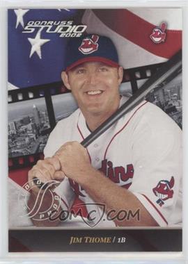 2002 Donruss Studio - [Base] - Studio Proofs #176 - Jim Thome /100