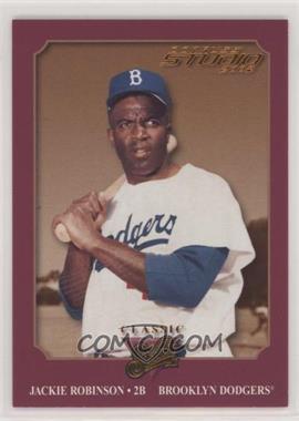 2002 Donruss Studio - Classic Studio - 2002 National #CS-23 - Jackie Robinson /5