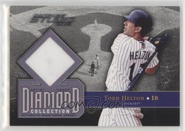 2002 Donruss Studio - Diamond Collection - Artist Proof Jerseys #DC-1 - Todd Helton /200 [EX to NM]