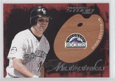 2002 Donruss Studio - Masterstrokes #MS-19 - Todd Helton