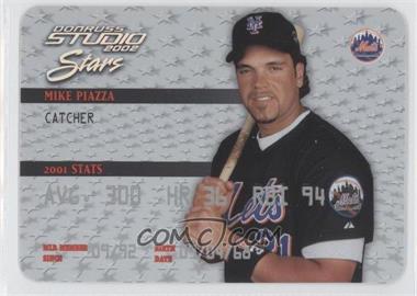 2002 Donruss Studio - Stars #SS-1 - Mike Piazza