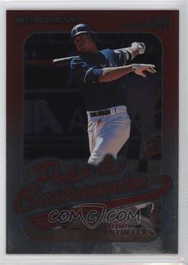 2002 Donruss Super Estrellas - Poder de Cuadrangular #CP-5 - Alex Rodriguez