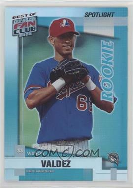 2002 Donruss The Rookies - Best of Fan Club Update - Spotlight #210 - Wilson Valdez /100