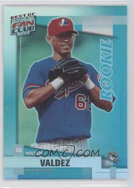 2002 Donruss The Rookies - Best of Fan Club Update #210 - Wilson Valdez /1350