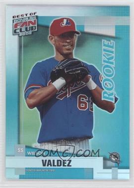 2002 Donruss The Rookies - Best of Fan Club Update #210 - Wilson Valdez /1350