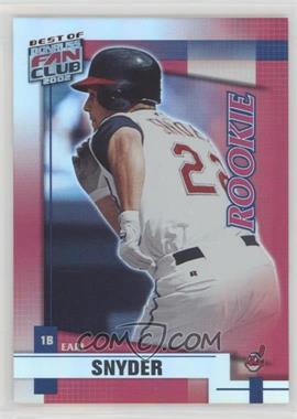 2002 Donruss The Rookies - Best of Fan Club Update #221 - Earl Snyder /1350