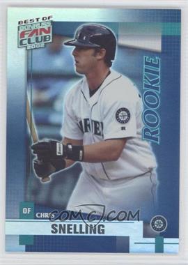 2002 Donruss The Rookies - Best of Fan Club Update #225 - Chris Snelling /1350