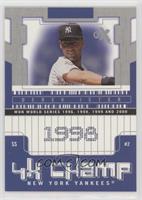 Derek Jeter #/1,998