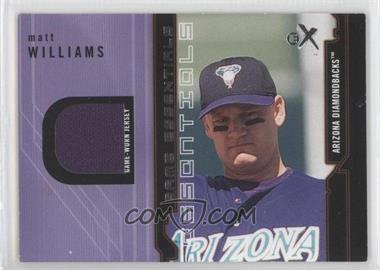 2002 E-X - Game Essentials Game Used #_MAWI - Matt Williams