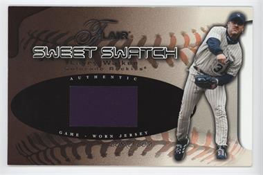 2002 Flair - Box Topper Sweet Swatch #_LAWA - Larry Walker /430 [Noted]