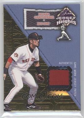 2002 Flair - Jersey Heights - Hot Numbers Patch #_NOGA - Nomar Garciaparra /100
