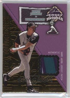 2002 Flair - Jersey Heights - Hot Numbers Patch #_RAJO - Randy Johnson /100