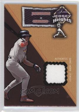 2002 Flair - Jersey Heights #_JIED - Jim Edmonds